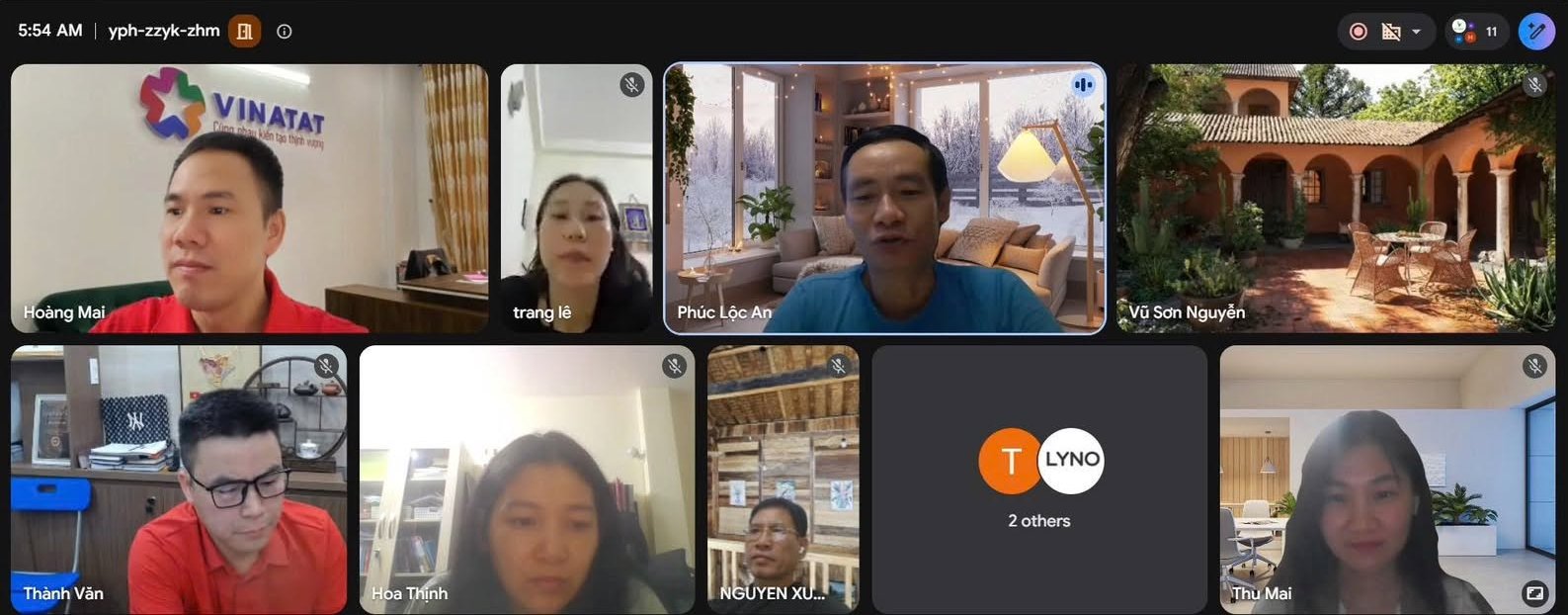 Lớp AI Automation K1 đang học lúc 5h54 sáng 17/9/2026 trên Google Meet